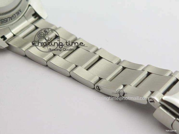 116400 On Bracelet 1:1 Green SS Black Sapphire SA3131 GV Milgauss JF Dial 0707